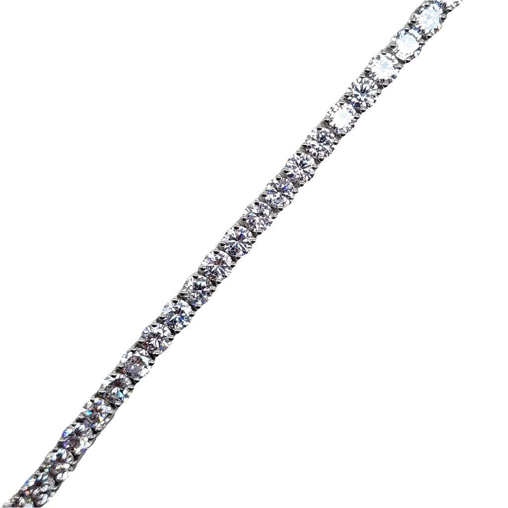 Sterling Silver Tennis Bracelet