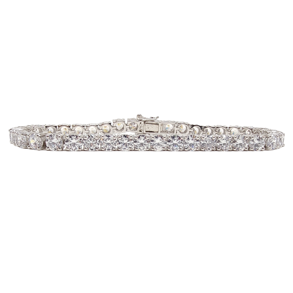 Sterling Silver Tennis Bracelet