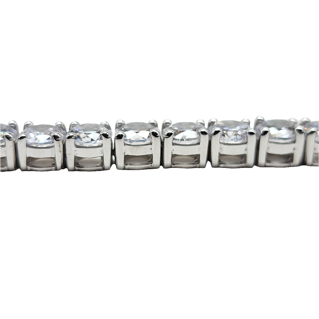 Sterling Silver Tennis Bracelet