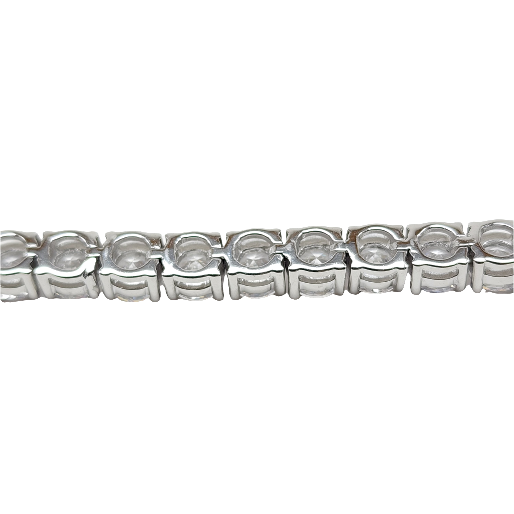 Sterling Silver Tennis Bracelet